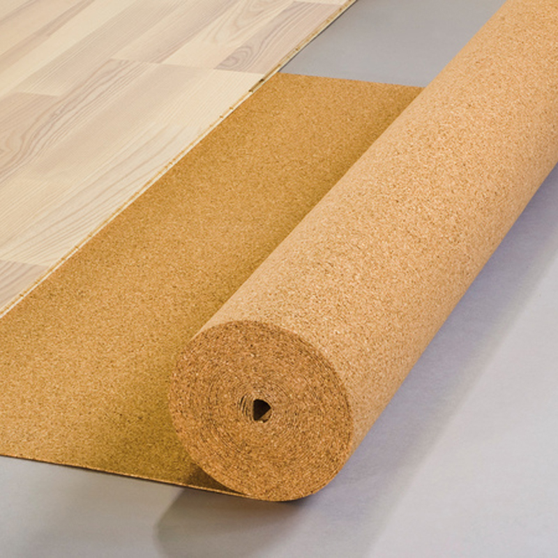 2mm Acoustic Cork Underlay na may Vapor Barrier PE film
