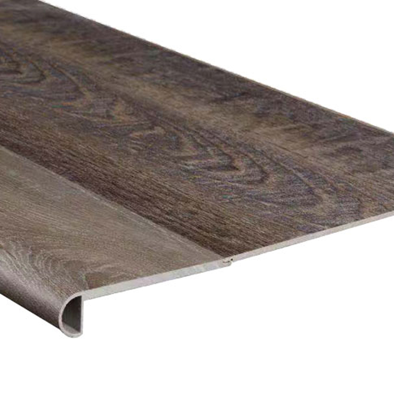 Fire-Retardant SPC Flush Stair Nose Molding Fire-Retardant SPC Flush Stair Nose Molding